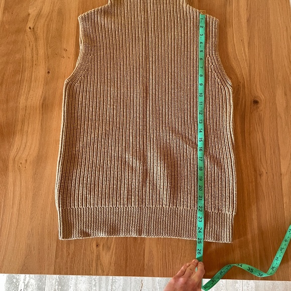 Wilfred Sleeveless mock-neck Sweater 100% Merino Wool - Picture 7 of 8